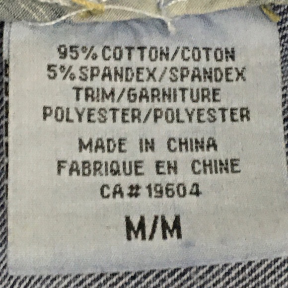 UB Jeans sleeveless denim jacket medium - Picture 9 of 9